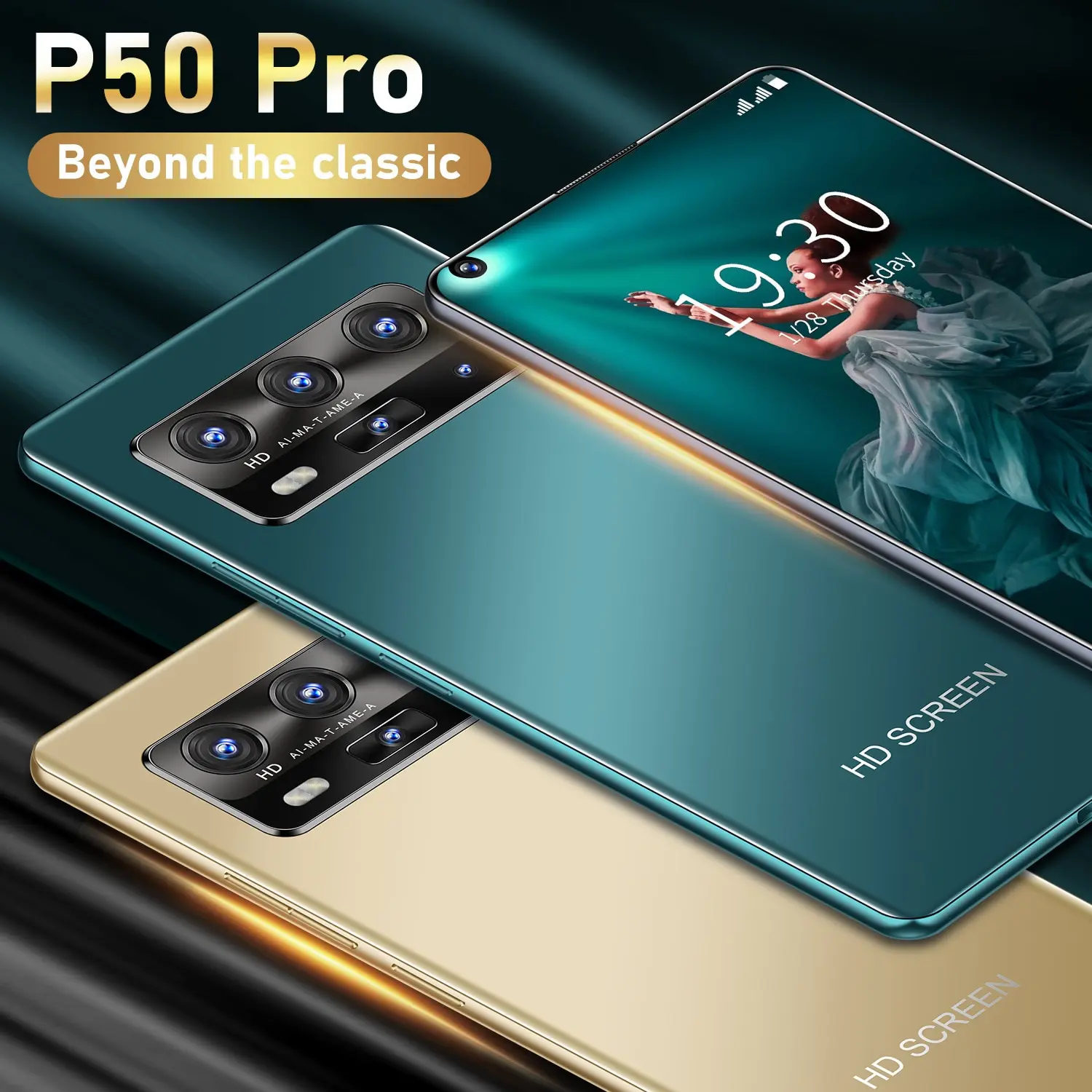 

P50 Pro, 1440*3200, Android 10, 7,3 , MTK6889, , LTE-, 8 + 256 , 5600 , , SIM-, 24 + 48