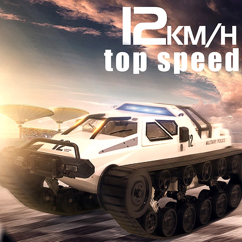 1:12 высокоскоростной дрейф 2 4G RC Танк автомобиль полный пропорциональный контроль