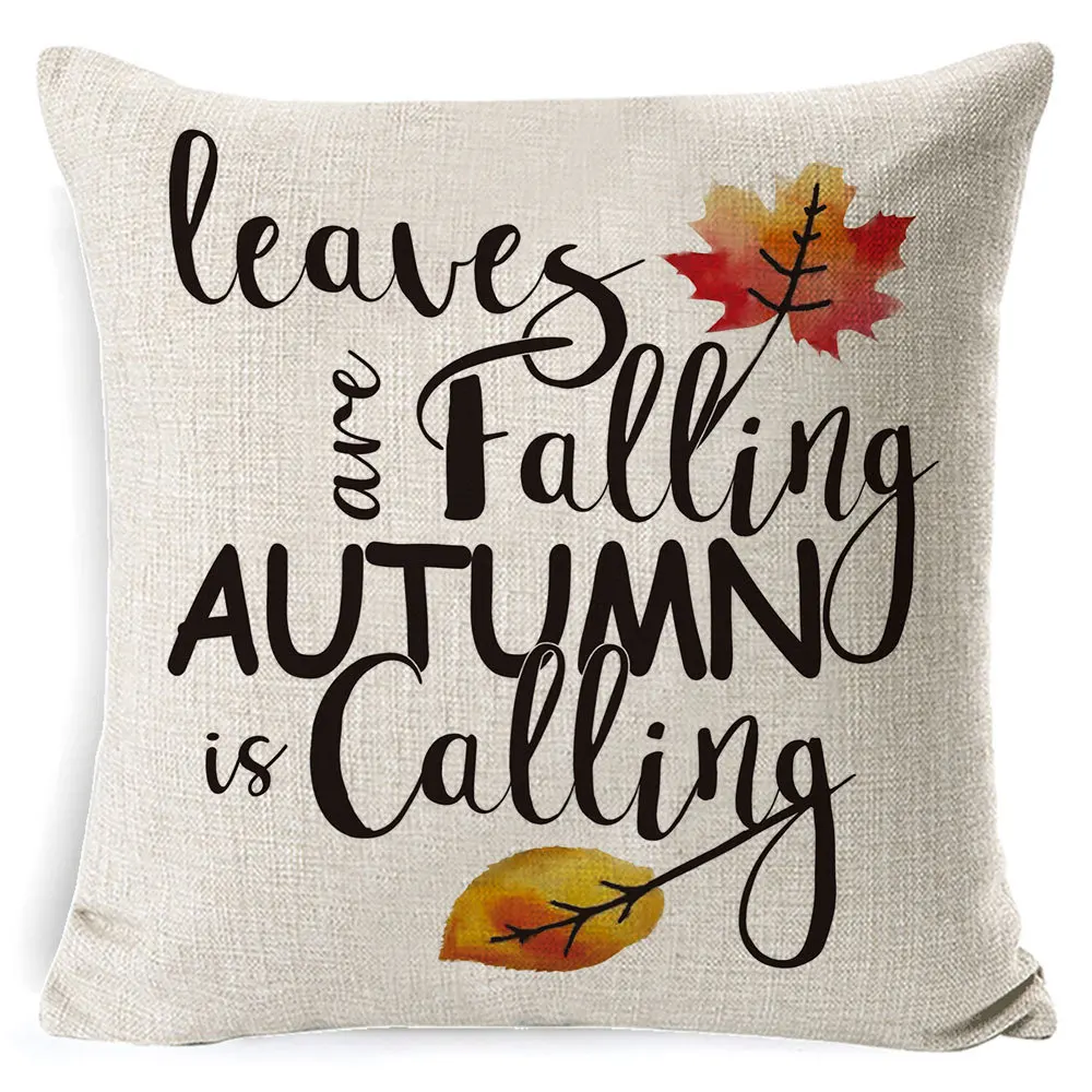 

2 шт. Осенняя наволочка для подушки автомобильный чехол для диванной подушки современный роскошный мягкий чехол для диванной подушки Декор ...
