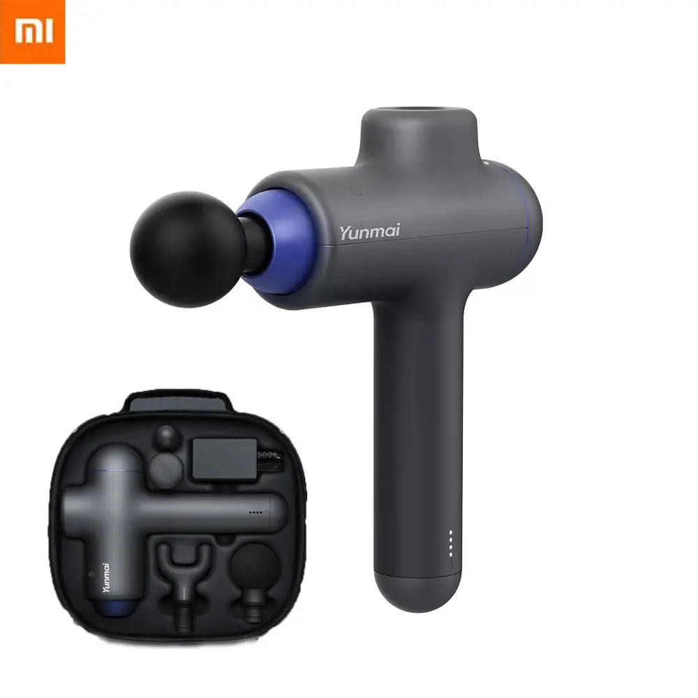 Пистолет Xiaomi YUNMAI Fascia электрический стимулятор мышц массажный пистолет тонкий