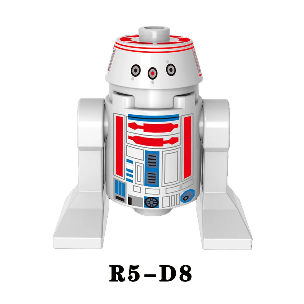 Disney R2-D2 BB-8 C-3PO R4-P17 K-2SO IG88 Battle Buzz Droid Building Blocks General Grievous Bricks Figure Kids Christmas Toys images - 6