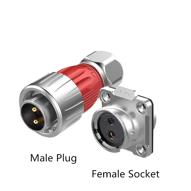 Авиационный разъем серии DH20 водонепроницаемый металлический IP67 для