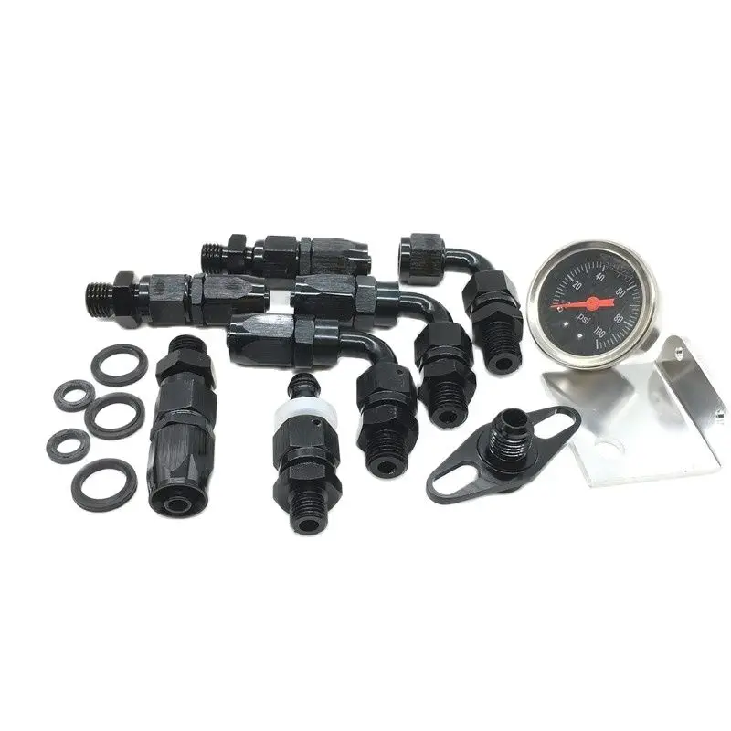 Универсальный регулируемый регулятор давления топлива масляный манометр 100psi 6