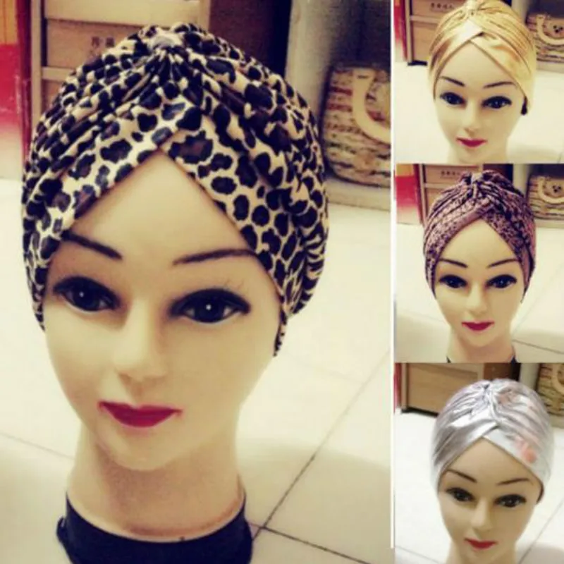 1 шт. Уникальный Индийский стиль растягивающийся хиджаб chemo головной убор шапочка