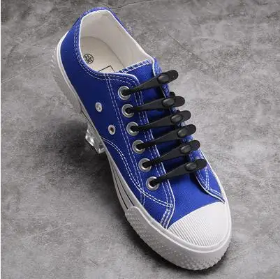 

No Tie Shoelace (4packs), Lazy Tieless Silicone Rubber Sneaker Shoelaces for Kids Adults, Waterproof/Durable,Easy to Install/Of