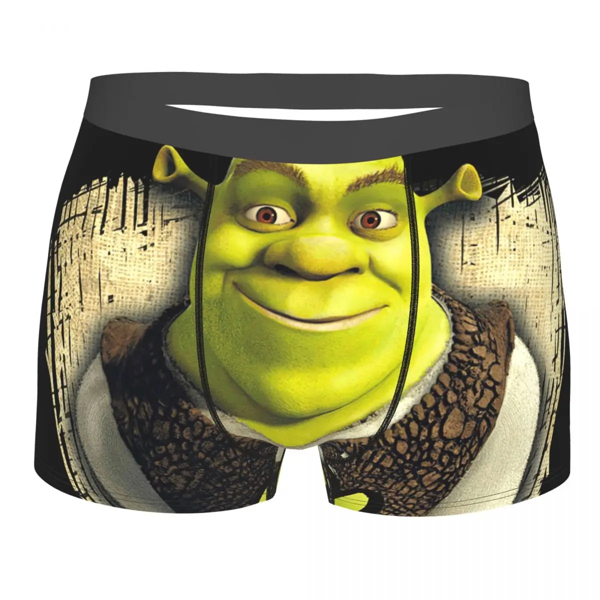 

Shrek Underpants Breathbale Panties Male Underwear Print Shorts Boxer Briefs