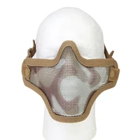 emersongear tactical combat strike steel half face mask face protective gear airsoft hunting military outdoor sports em6589