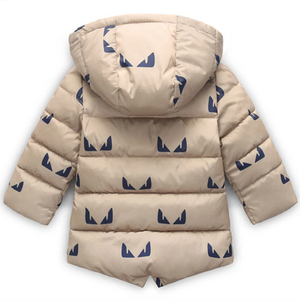 LILIGIRL Winter Baby Boys Girls Clothes Thicken Children Warm Jackets Coat Kids Sports Hooded Outerwear Clothing | Детская одежда и