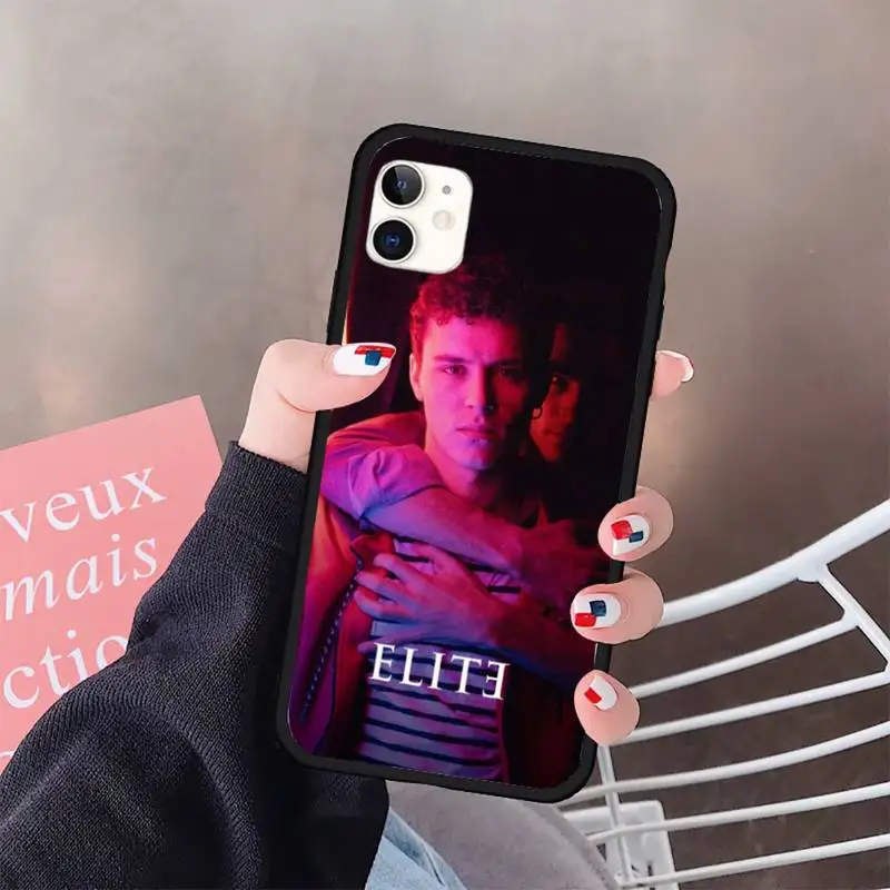 

Spanish TV Series Elite Print Phone Case for iPhone 11 12 pro XS MAX 8 7 6 6S Plus X 5S SE 2020 XR