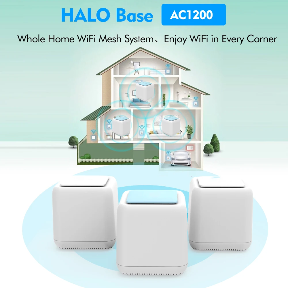 KuWFi 1200 Мбит/с AC маршрутизатор беспроводной wifi домашний гигабитный