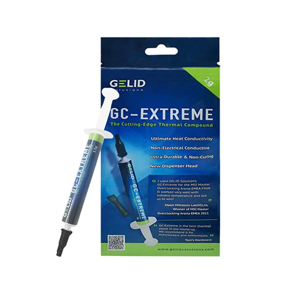 Термопаста GELID GC-Extreme 1 г 2 3 5 10 8 Вт/мК для радиатора кулера ЦП процессора ПК