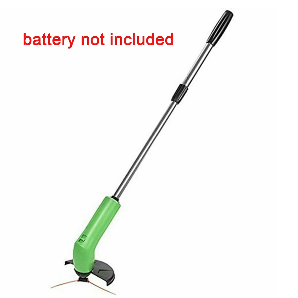 

Садовый инструмент для стрижки травы, беспроводной электрический стальной триммер для травы, подходит для дома