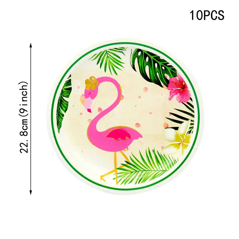 Украшение для гававечерние салфетки в виде розового фламинго тропический декор