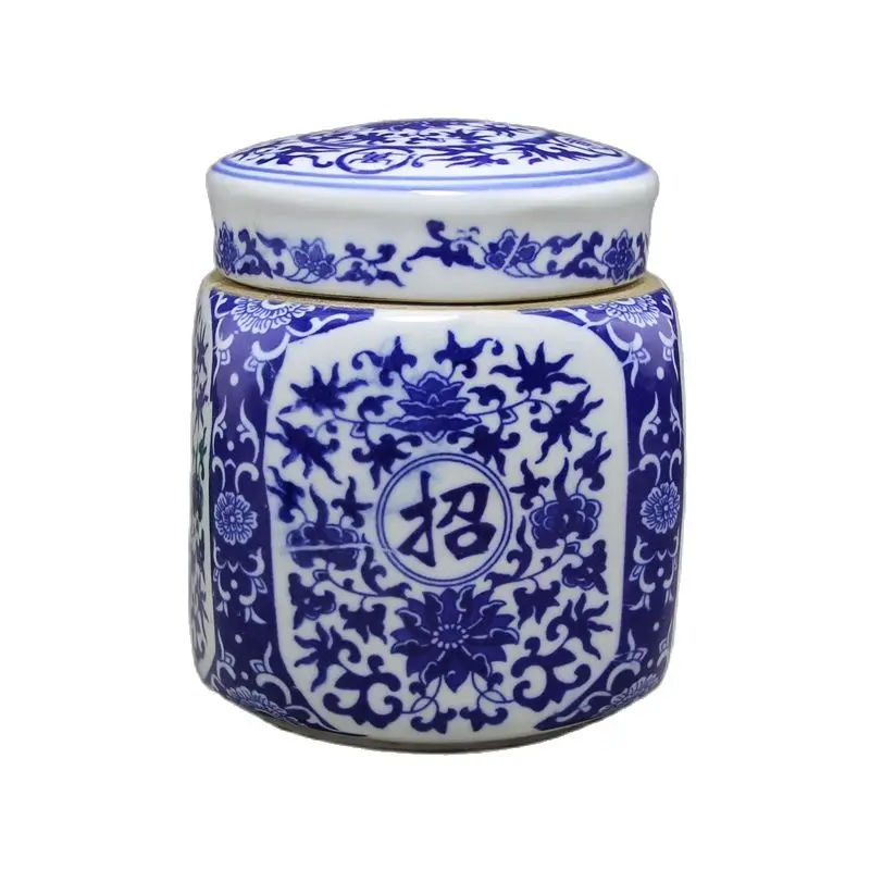 

Jingdezhen Ceramic treasure pot porcelain bottle