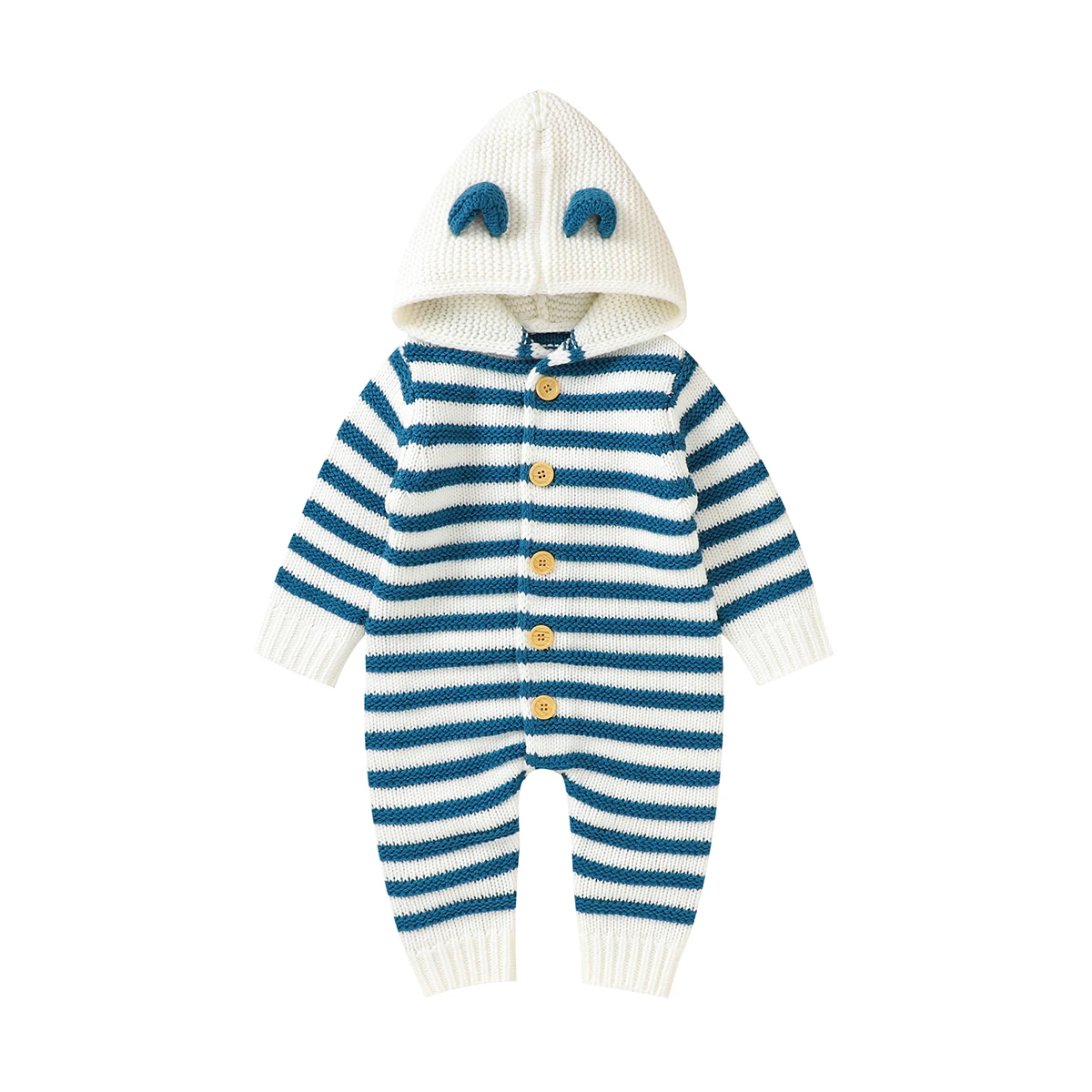 

Комбинезон детский осенне-зимний, с капюшоном и длинным рукавом