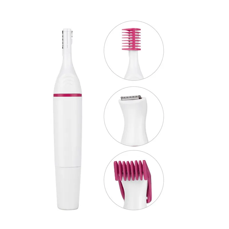 5 в 1 Электрический триммер для бровей Женская бритва без боли женский эпилятор