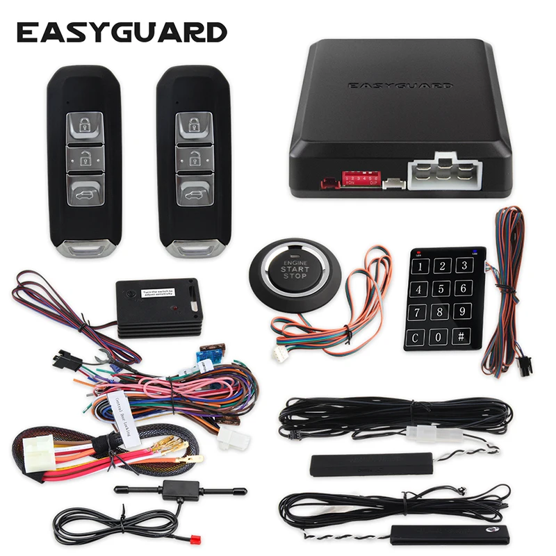 Система охранной сигнализации EASYGUARD PKE Пассивный бесключевой доступ