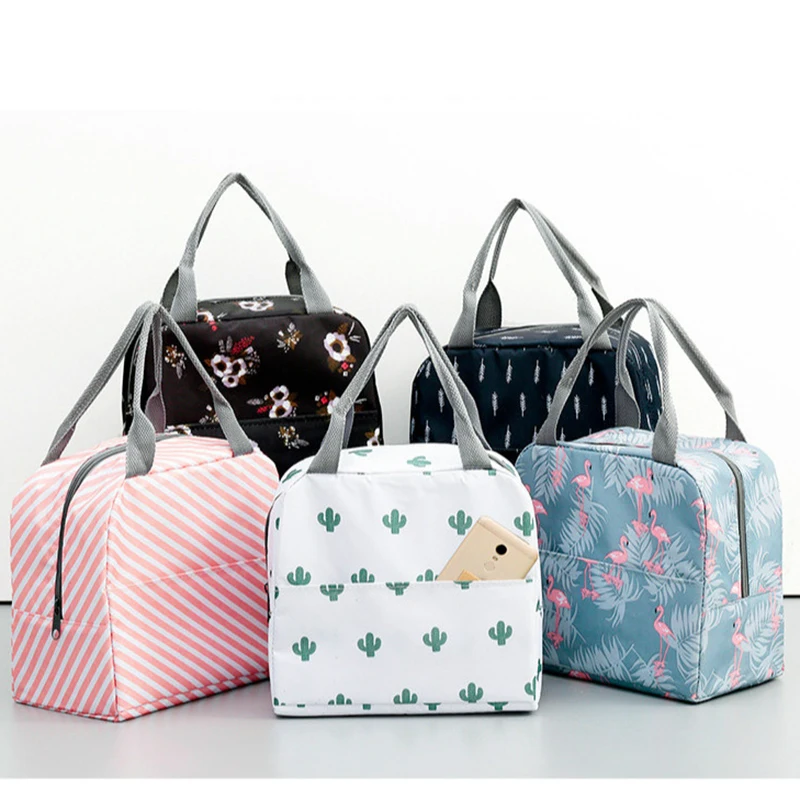 

Многофункциональный Ланч-бокс, портативный изолированный холщовый Ланч-бокс, сумка для горячей еды, пикника, Ланч-бокс для девушек, Портати...