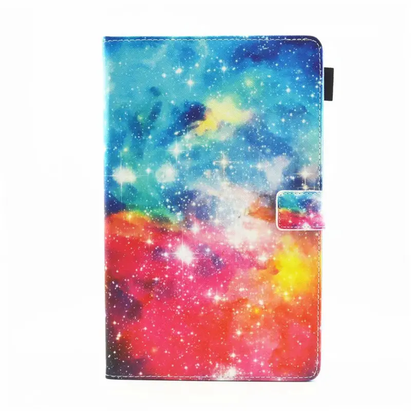 Из искусственной кожи чехол для Samsung Galaxy Tab A A2 10,5 T590 T595 T597 SM-T595 ударопрочный чехол для смартфона с держателем для карт SM-T590 магнит Coque