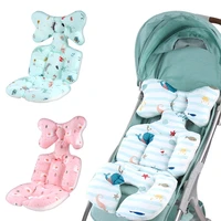 thick warm baby stroller cushion comfortable soft breathable car kids seat pad stuffed cotton newborns pushchair mat accessory