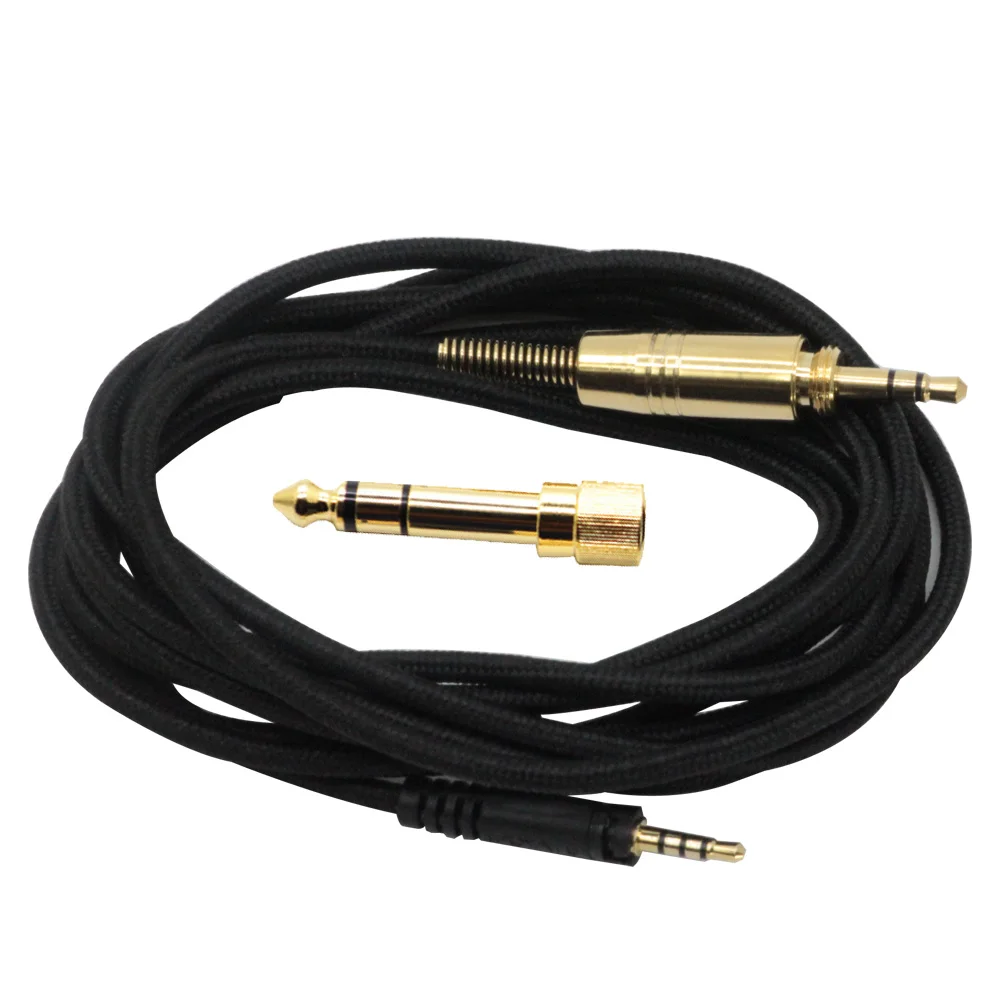 Khopesh 2,5 мм 3,5 мм кабель для Sennheiser HD1 HD 1 на ухо по Bluetooth беспроводной проводной кабель для наушников Замена шнуров для наушников