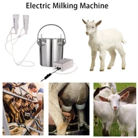 cow sheep goat electric milking machine upgrade stainless steel breast pump adjustable household suction vacuum pump 2l