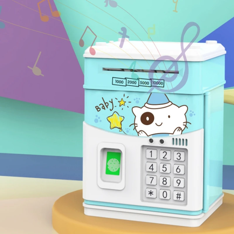 Electronic Piggy Bank Kids Coin with Code Money Banks Box for Safe | Дом и сад