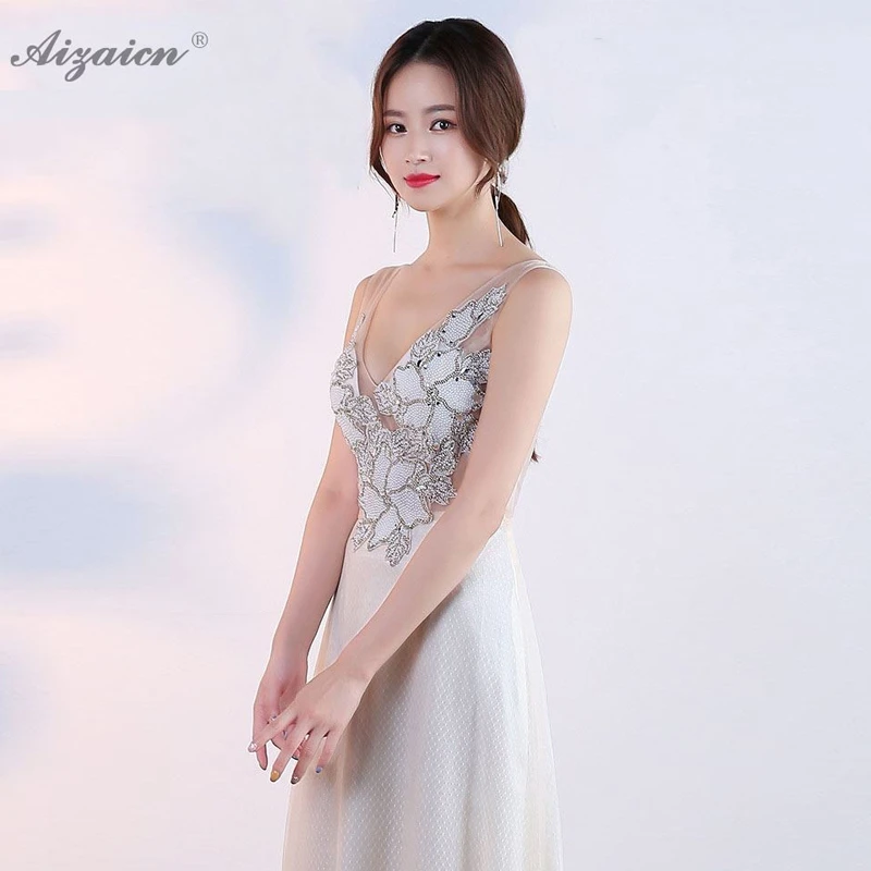 Современные белые пикантные вечерние Винтаж платье Qi Pao Для женщин Китайский