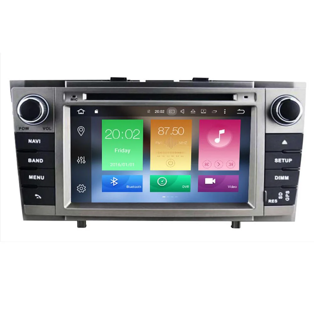Автомагнитола с восьмиядерным процессором Android 8 0 DVD GPS навигацией мультимедийным