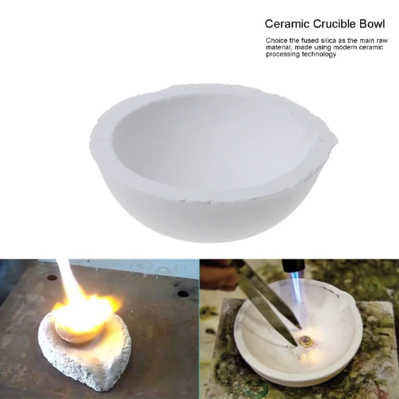 

6Pc Graphite Crucible Set Ingot Mold High Purity Graphite Torch Melting Casting for Non-Ferrous Metal Gold Silver Copper