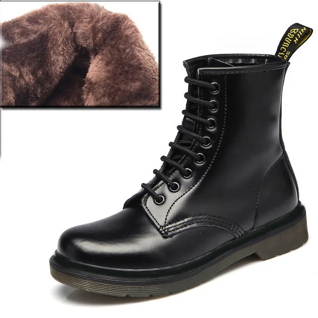 Ботинки; женская обувь из натуральной кожи; зимние ботинки; Женская Повседневная весенняя обувь из натуральной кожи; Botas Mujer; женские ботильоны