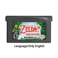 zeld series 7 in1 video game cartridge console card collection english language us version for nintendo gba
