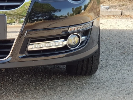 Светодиодные дневные ходовые огни для VW Volkswagen Passat B6 2007 2008 2009 2010 2011 с желтым
