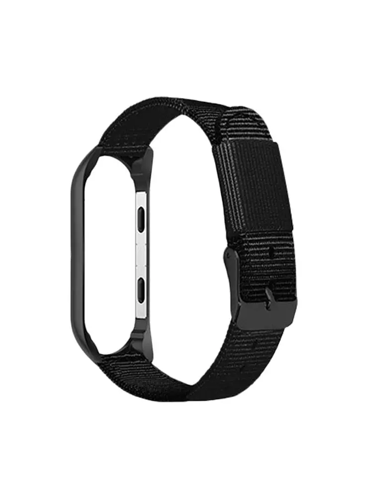 Для Xiao mi 3 Xiao mi 4m 3 mi Band 4 Универсальный спортивный предварительно mi um холст сменный Браслет нейлоновый ремешок с черной рамкой ремешок для часов