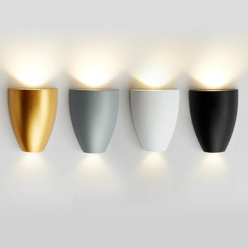 

Modern LED wall lamp 7W home decoration wall light for living room bedroom bathroom Wash wall sconce Aluminum lighting fixture