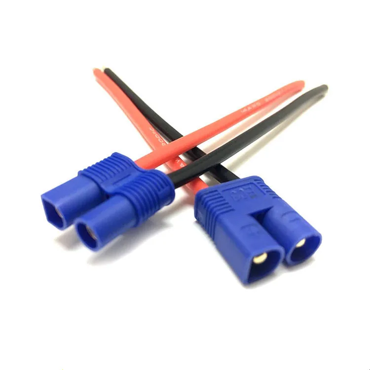 10pcs (5pair) EC3 male female connector pigtail cable 10cm 14# 14AWG silicone wire RC Lipo Battery | Parts &amp Accs