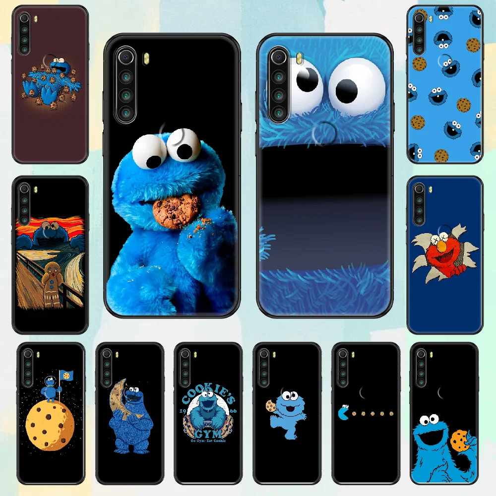 Футболка с рисунками из мультфильма Улица Сезам Коржик чехол для телефона Xiaomi Redmi