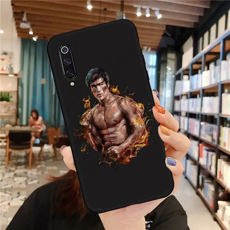 

Bruce Lee Chinese kung fu Phone Case For Xiaomi Redmi 7 9t 9se k20 mi8 max3 lite 9 note 8 9s 10 pro