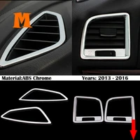 for mazda 6 2013 2014 2015 2016 atenza car interior trims accessories abs chrome car front air conditioning vent cover