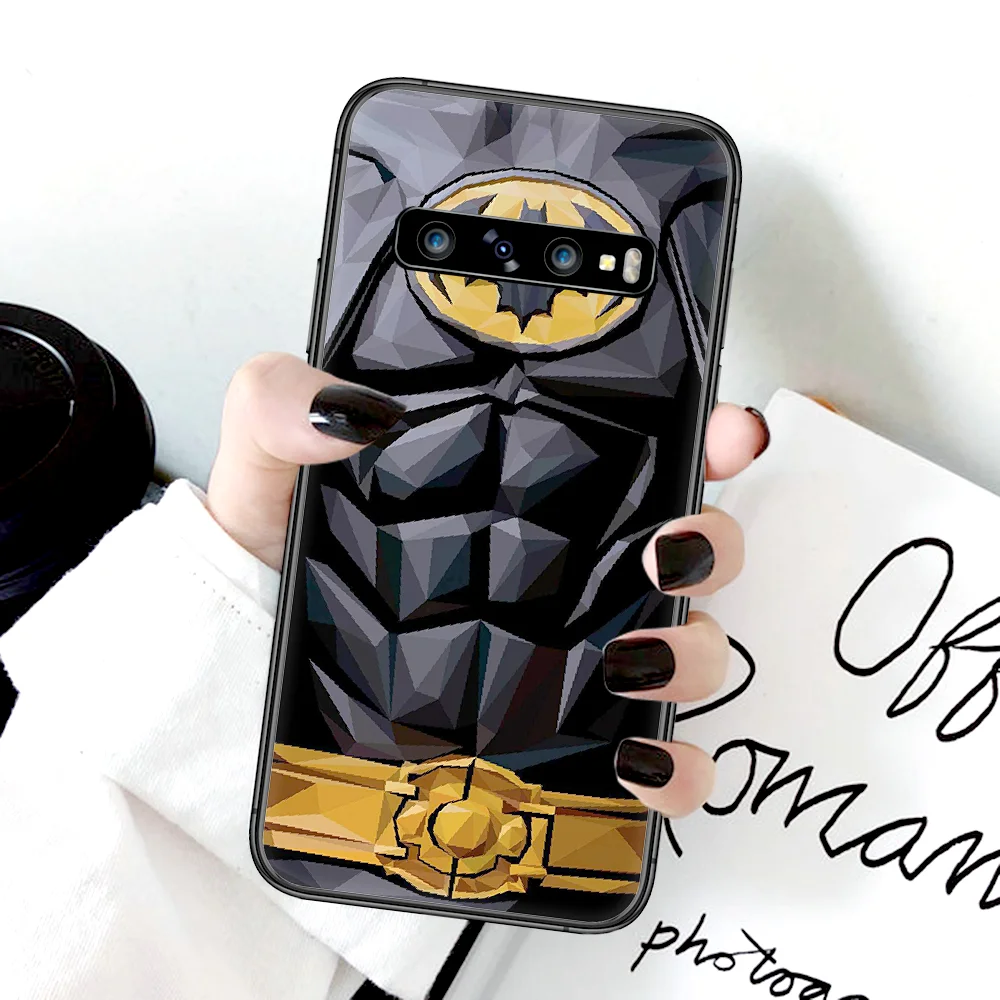 

Super Batmans Phone Case For Samsung Galaxy Note S 8 9 10 20 Plus E Lite Uitra black Prime Painting Shell Luxury Hoesjes Tpu
