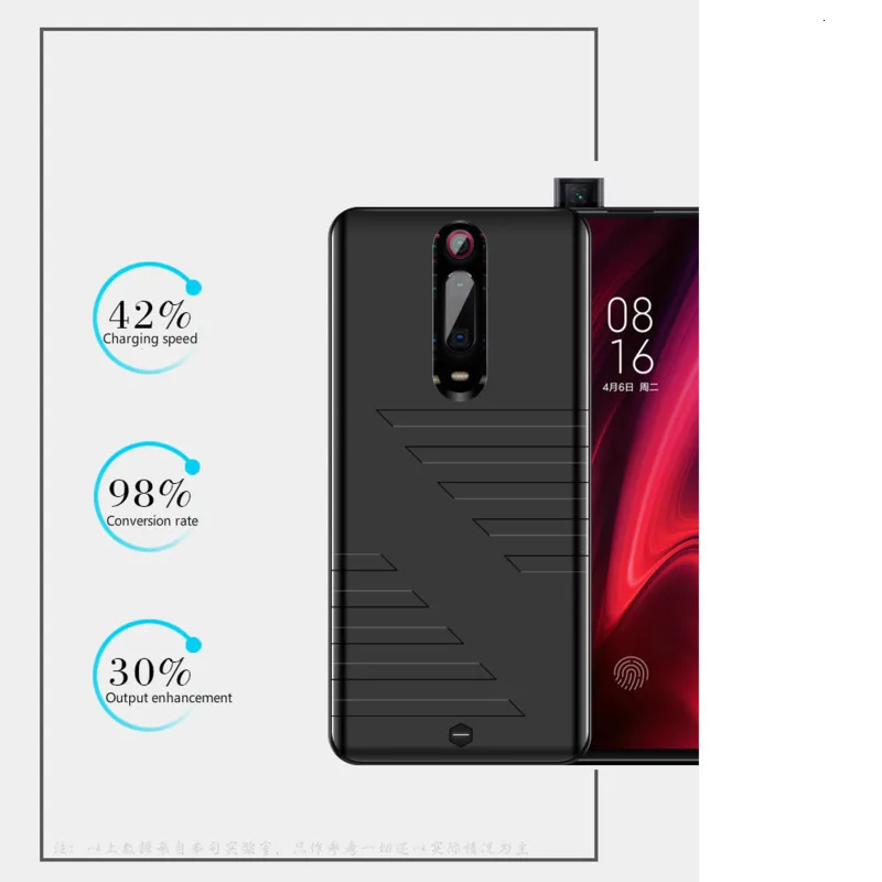 Чехол-аккумулятор для Xiaomi 9T Pro Redmi K20 6800 мАч | Мобильные телефоны и аксессуары