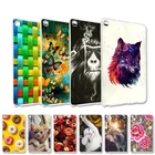 Противоударный чехол для планшета Samsung Galaxy Tab A 8,0  S Pen 2019 SM-P200 A Plus 8, силиконовый защитный чехол с рисунком