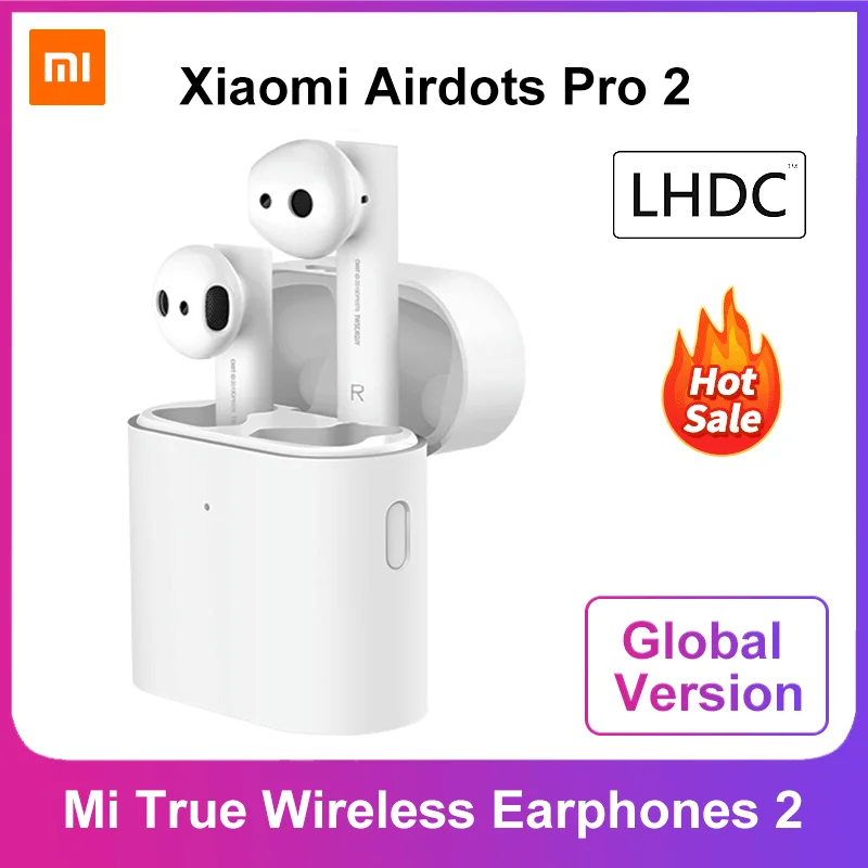 Глобальная версия XIAOMI Airdots Pro 2 Air Mi True беспроводные наушники TWS Bluetooth 5 0 14H батарея