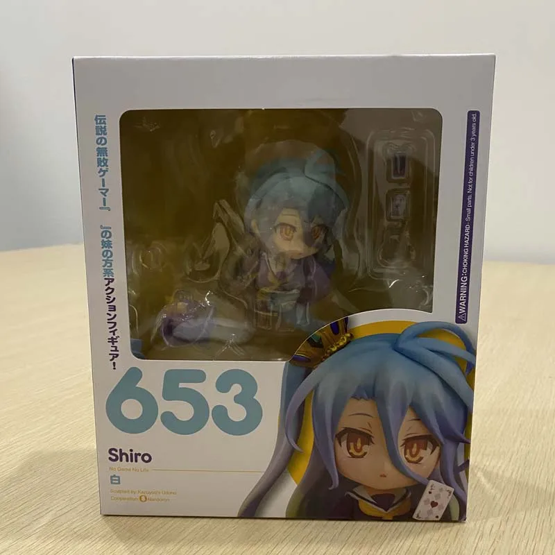 

No Game No Life Shiro Action Figure 653 Painted Scale Toys 10cm