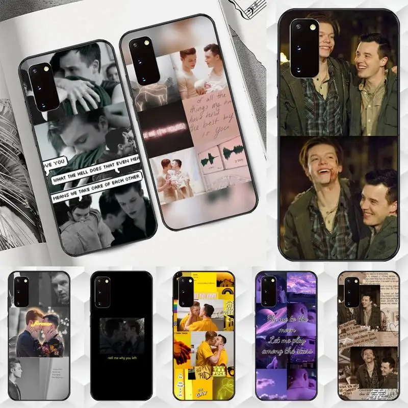 

Gallavich Pride Love Ian Shameless Phone Case TPU For Samsung S6 S7 S8 S9 S10 plus S20 S21 S30ultrs Fundas Cover coque