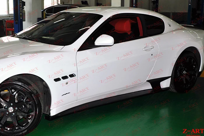 2008 2013 Z ART реальные углеродное волокно боковых юбок для GranTurismo GranCabrio GT GC 4.2L|Обвесы| |