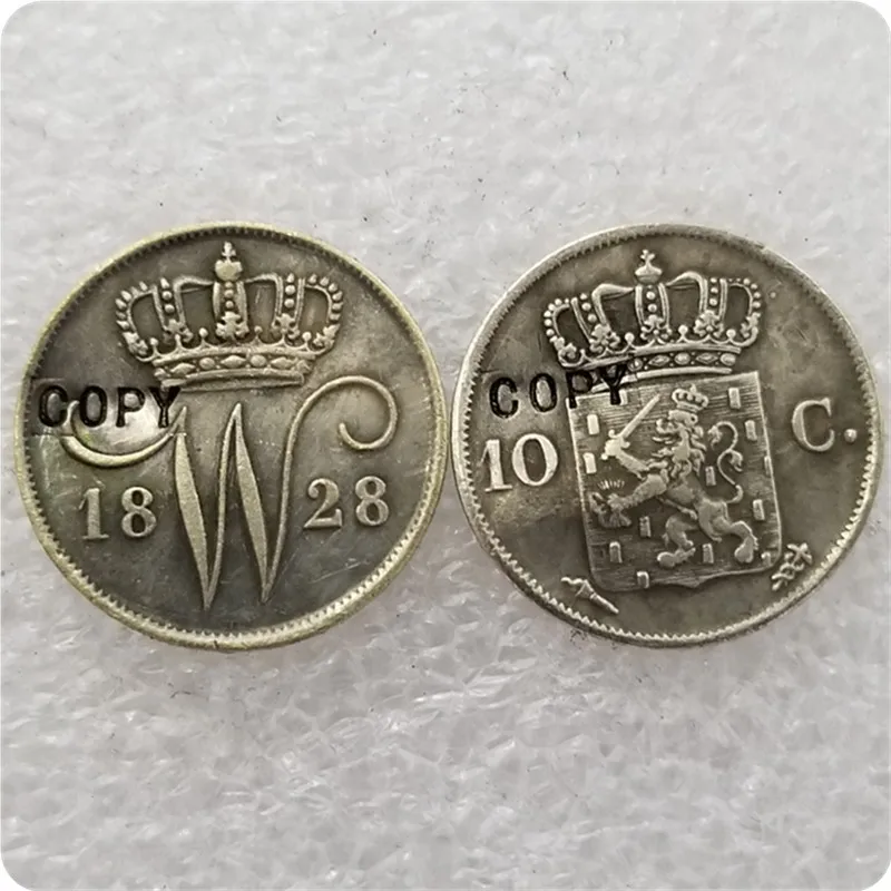 1818-1828 NETHERLANDS 10 cent COINS COPY |