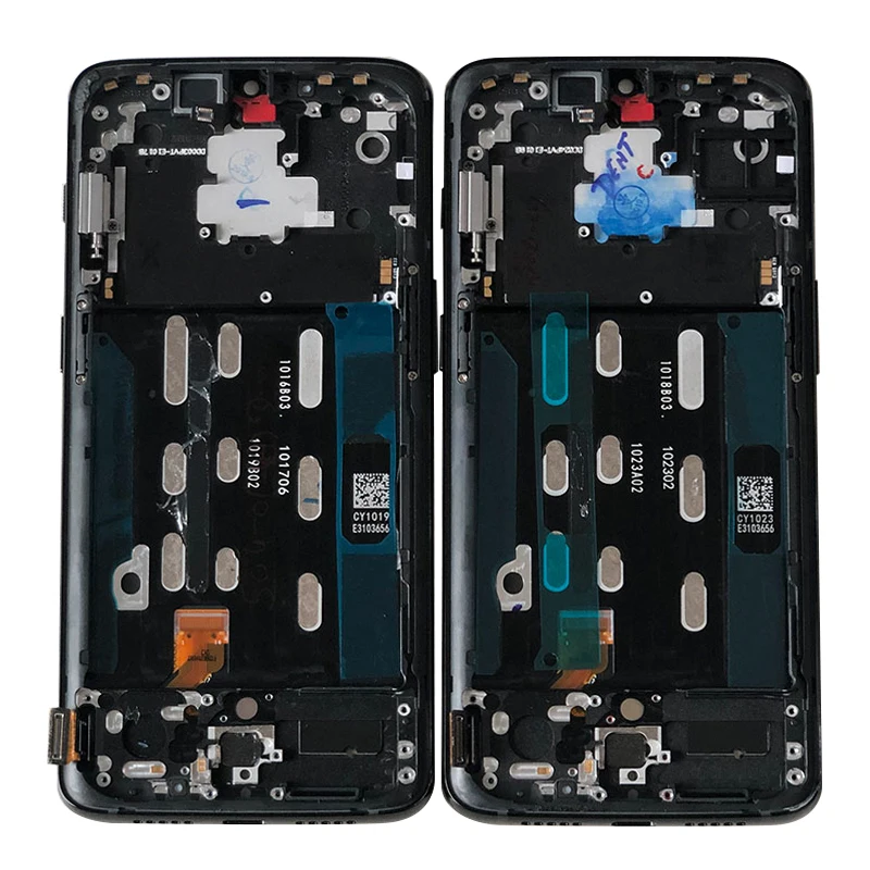 M& Sen для 6,4" OnePlus 6T One Plus 6T Super Amoled ЖК-дисплей с рамкой+ сенсорная панель дигитайзер для с рамкой