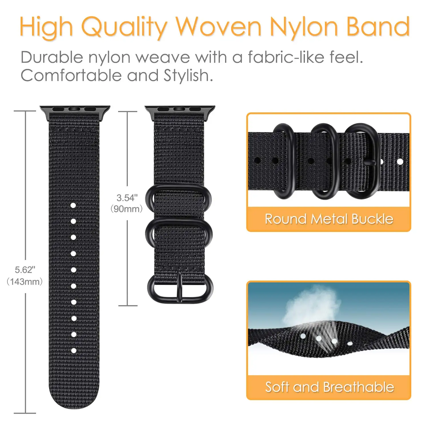 Ремешок NATO для Apple watch 4 5 band 44 мм 40 мм iWatch band 42 мм 38 мм спортивный нейлоновый браслетный ремешок для часов Apple watch 4 5 3 42/38 мм