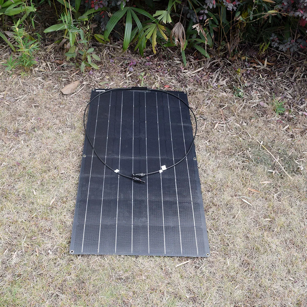 Набор гибких солнечных панелей ETFE 200 Вт 100 солнечная система для дома автомобиля